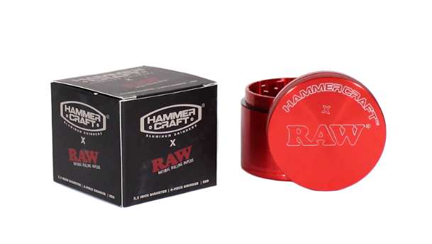 Photograph of product: Hammer Craft-(4-piece)Grinder(Red)