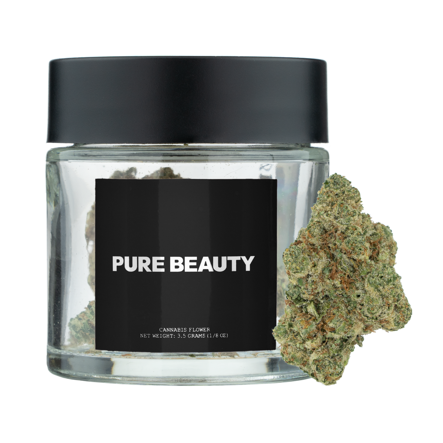 Photograph of product: PURE BEAUTY FLOWER - BERMUDA TRIANGLE 3.5G - 3.5 G