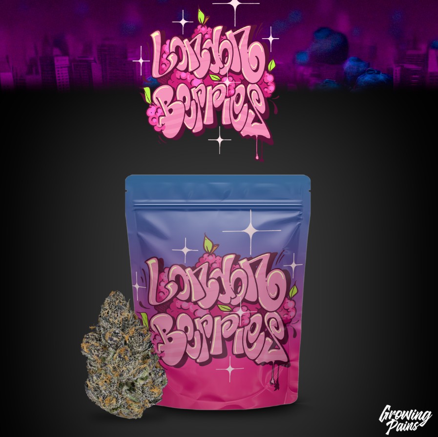 Photograph of product: Growing Pains London Berries Rec - 1g