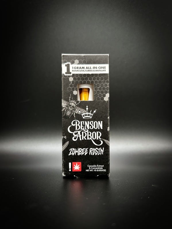 Photograph of product: Benson Arbor -  Zombee - Gas Brake Dip  - Rosin 510 Cart