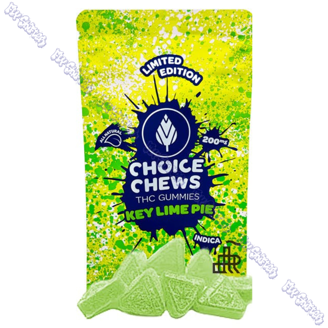 Photograph of product: Choice Key Lime Pie Gummies 200mg