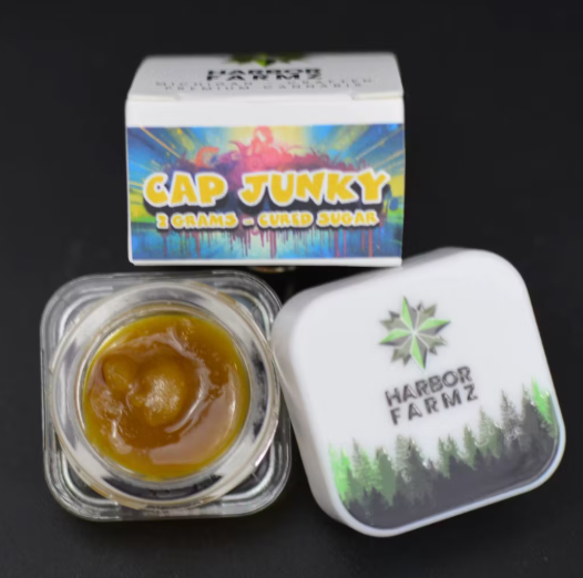 Photograph of product: Harbor Farmz Cured Sugar   Cap Junky