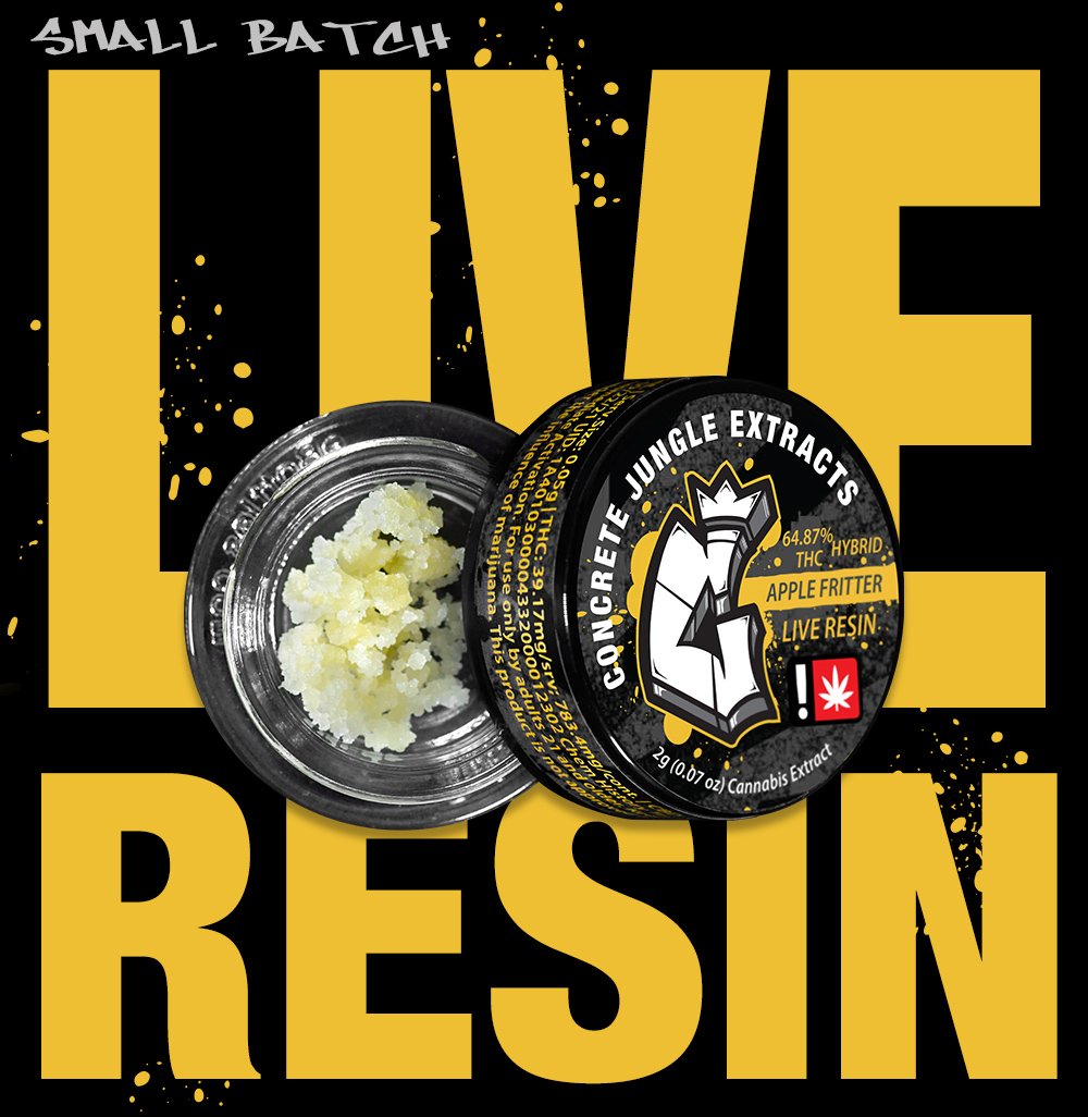 Photograph of product: Concrete Jungle - TRUFFLE TREAT - Live Resin - - S