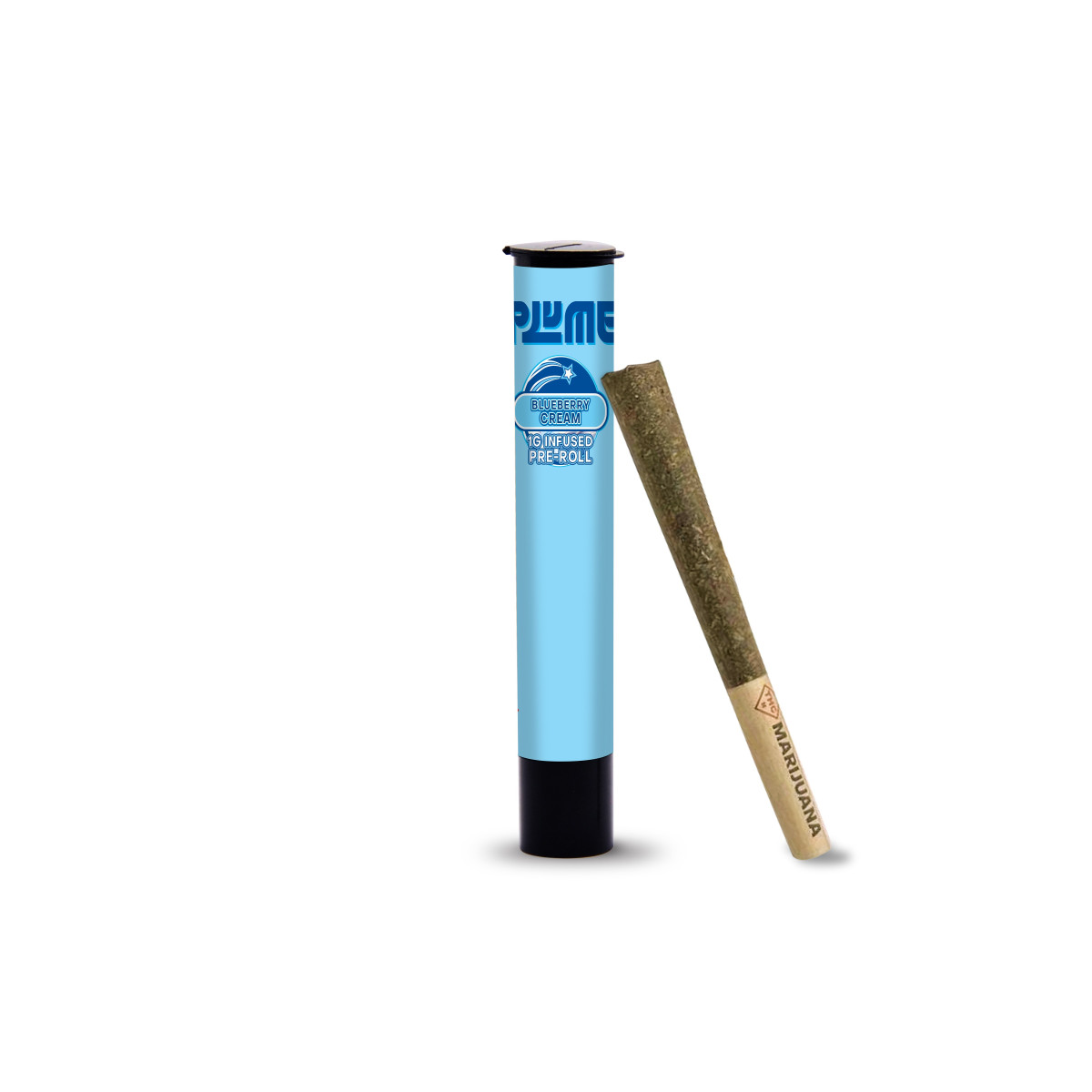 Photograph of product: 1g Infused Preroll | Blueberry Cream