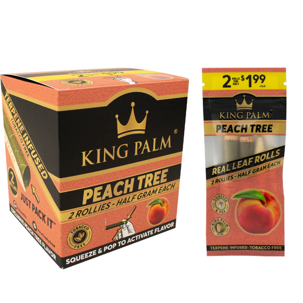 Photograph of product: King Palm Rollies Peach Tree