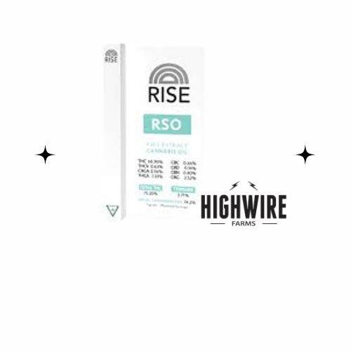 Photograph of product: Rise RSO Syringe 1g