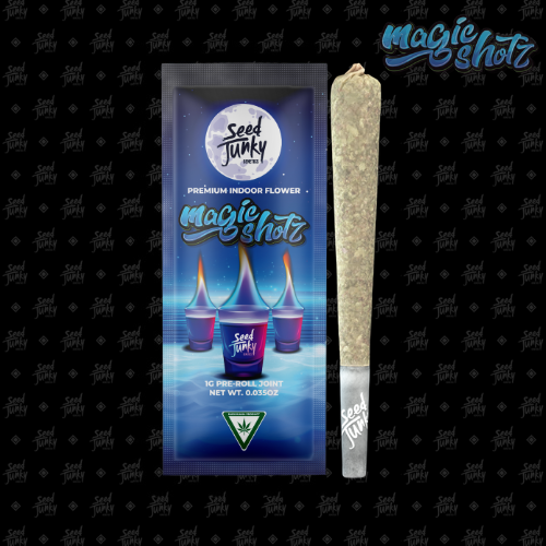Photograph of product: Seed Junky Pre-Roll | Magic Shotz