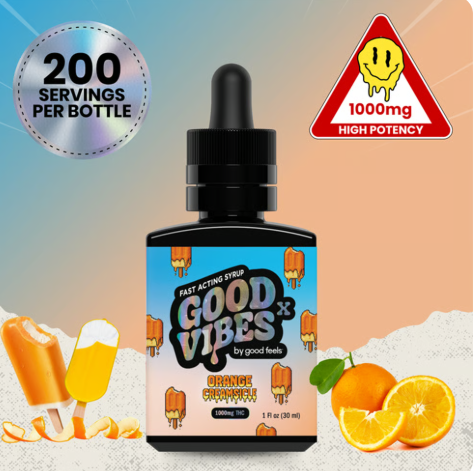 Photograph of product: Orange Creamsicle | Tincture | 1000mg