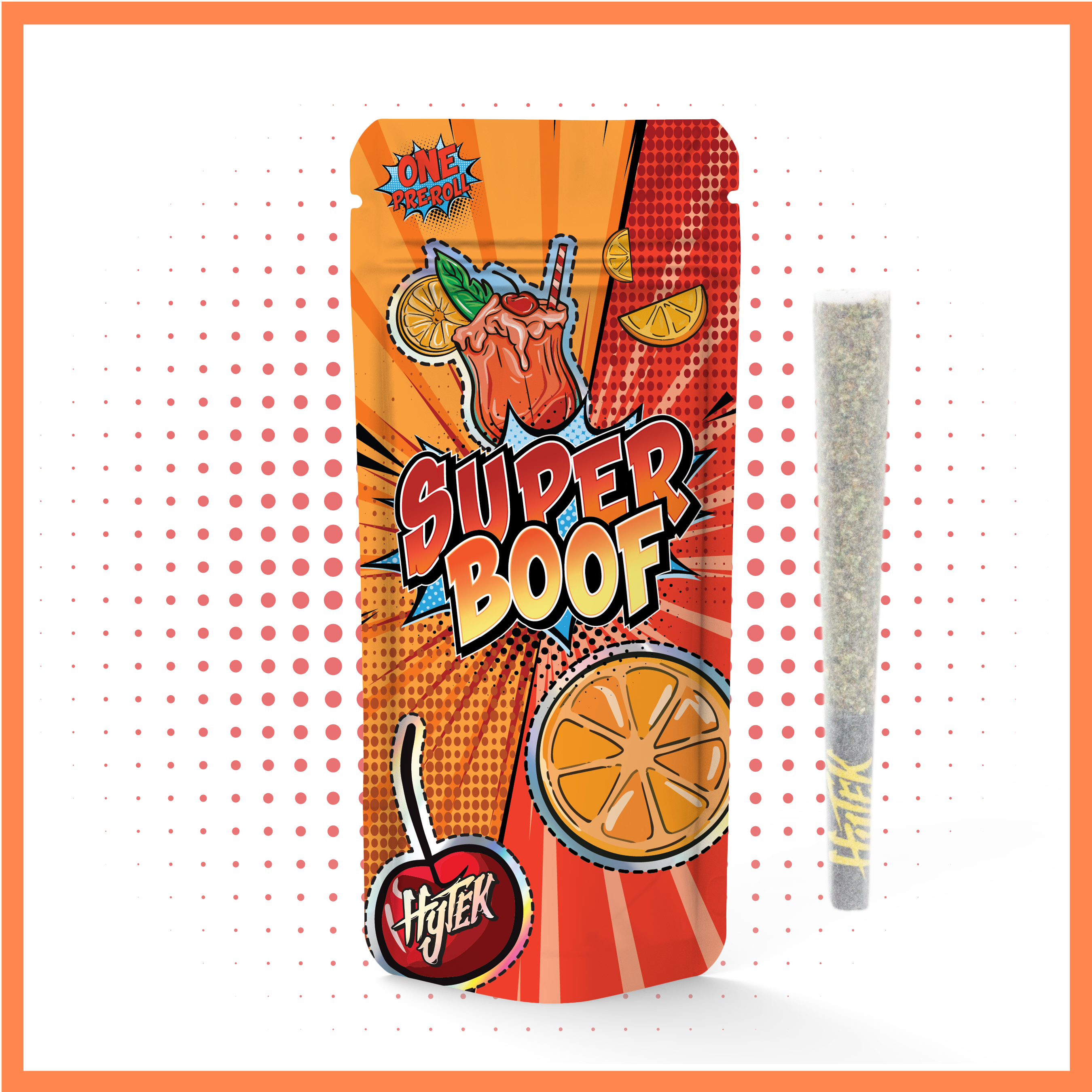 Photograph of product: Hytek 1g Pre Roll Super Boof