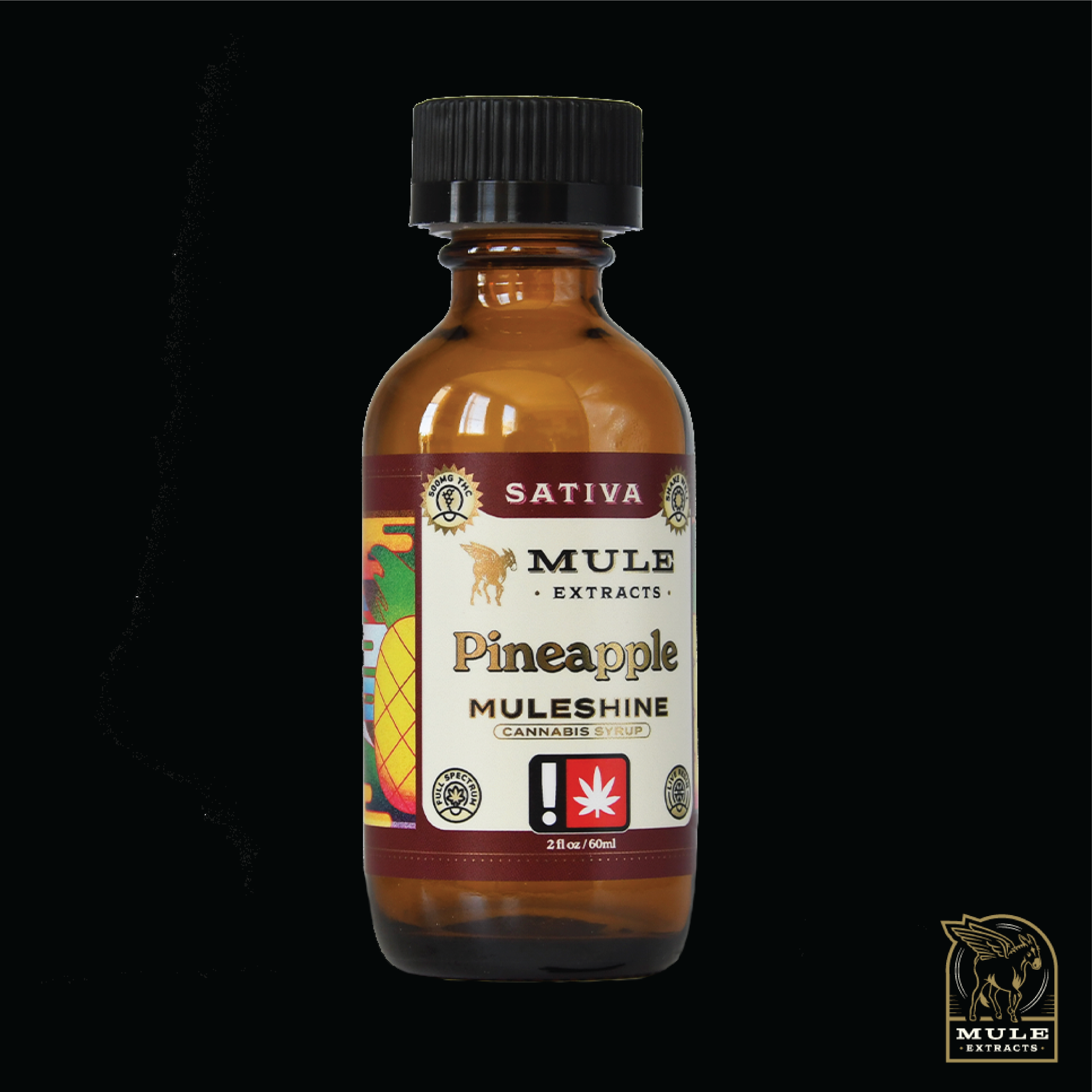 Photograph of product: Mule Extracts | 500mg Muleshine [S] | Pineapple