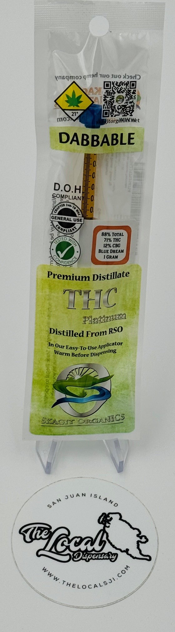 Photograph of product: Blue Dream Platinum RSO