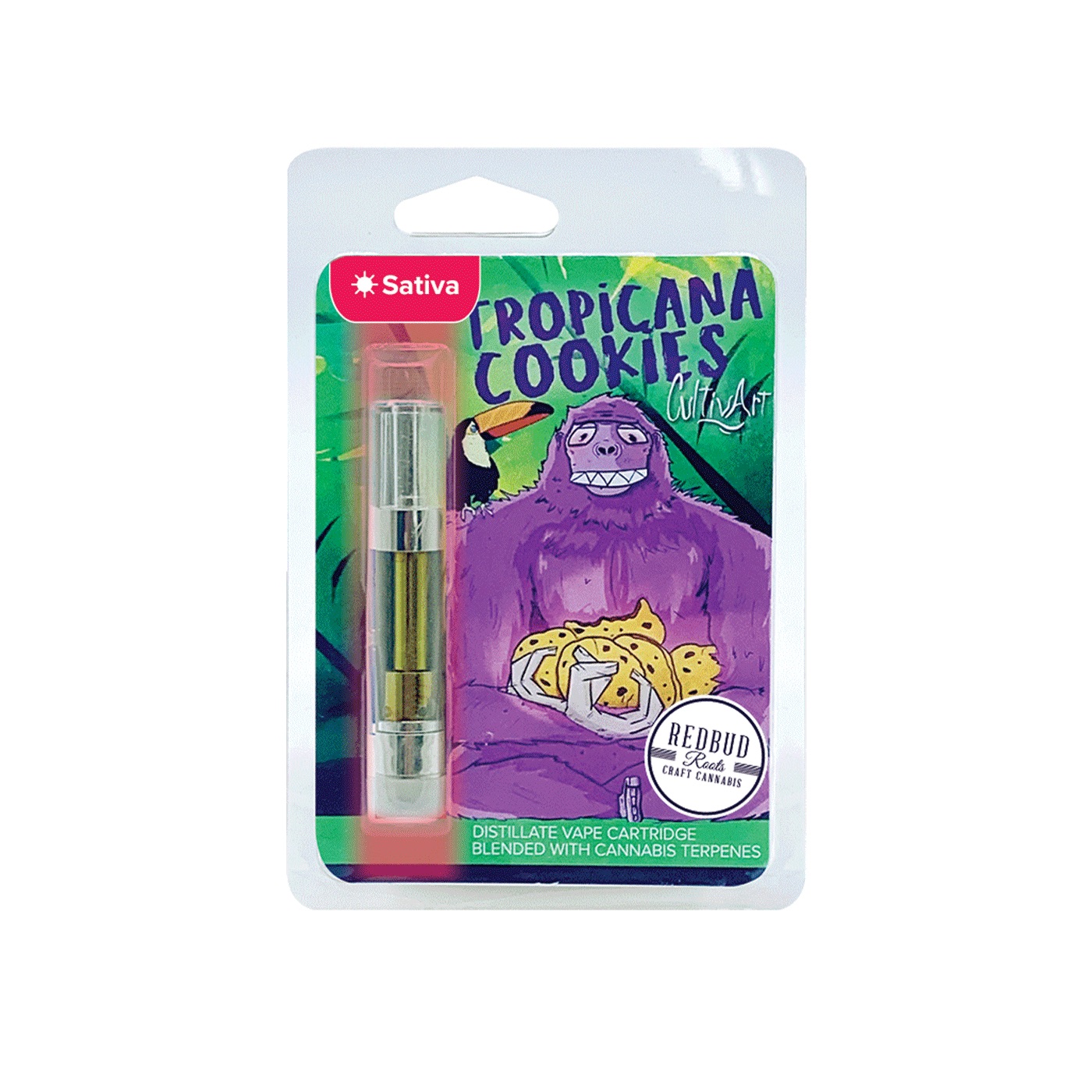Photograph of product: TROPICANA COOKIES | 1G CARTRIDGE