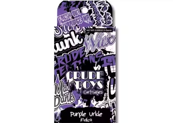 Photograph of product: Purple Urkle | 1g | Cartridge | Crude Boys