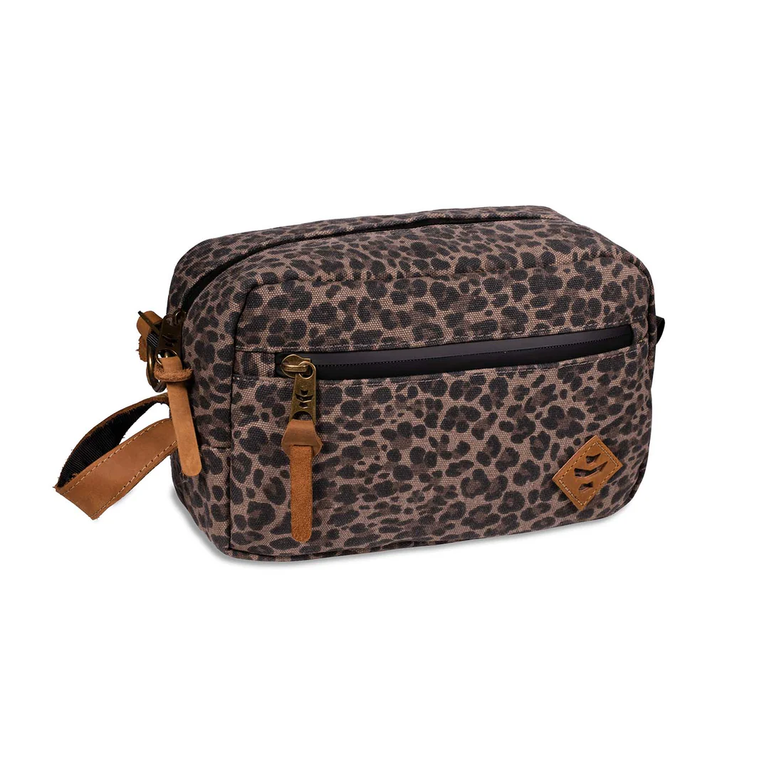 Photograph of product: The Stowaway Smell Proof Toiletry Kit (Leopard)