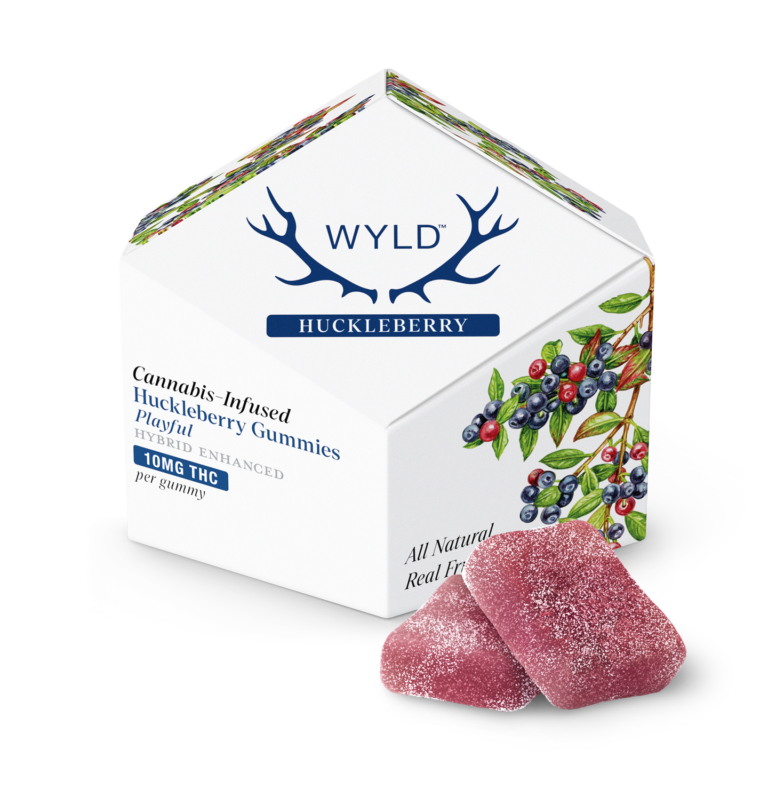Photograph of product: HUCKLEBERRY GUMMIES | 10PK | 100MG