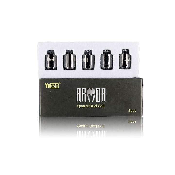 Photograph of product: Yocan Armor Plus Quartz Dual coil 5pk