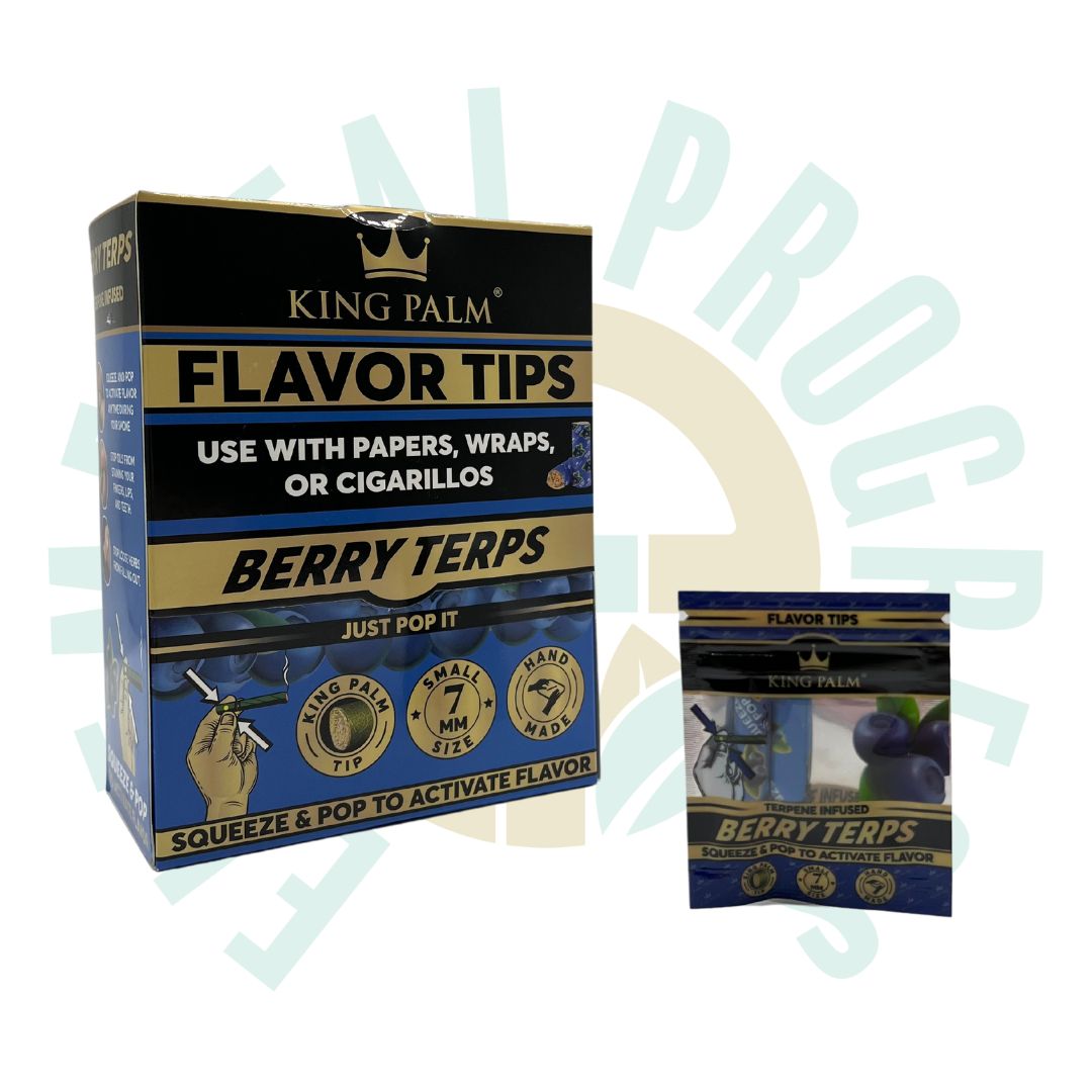 Photograph of product: King Palm - Filters - Berry Terps -  2pk