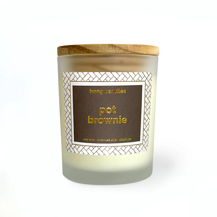 Photograph of product: Stash Jar Candle Pot Brownie
