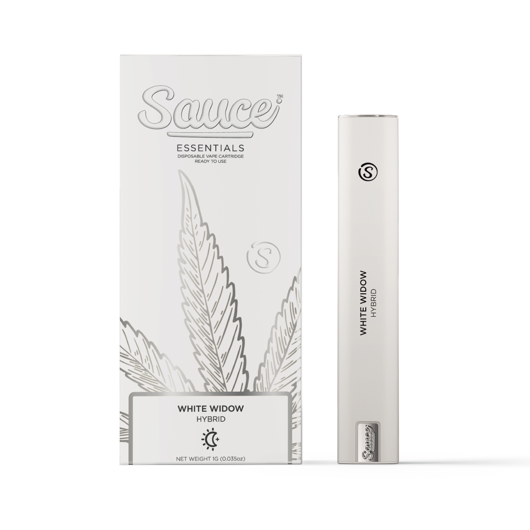 Photograph of product: Sauce - 1000mg Live Resin Disposable (H) - - White Widow