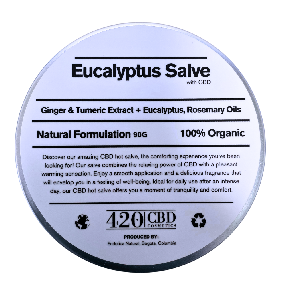 Photograph of product: CBD Eucalyptus Salve | Large
