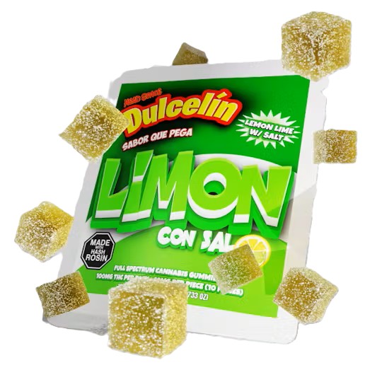 Photograph of product: Limon con Sal au chocolat Rosin Gummies | 100mg | HeadSpace