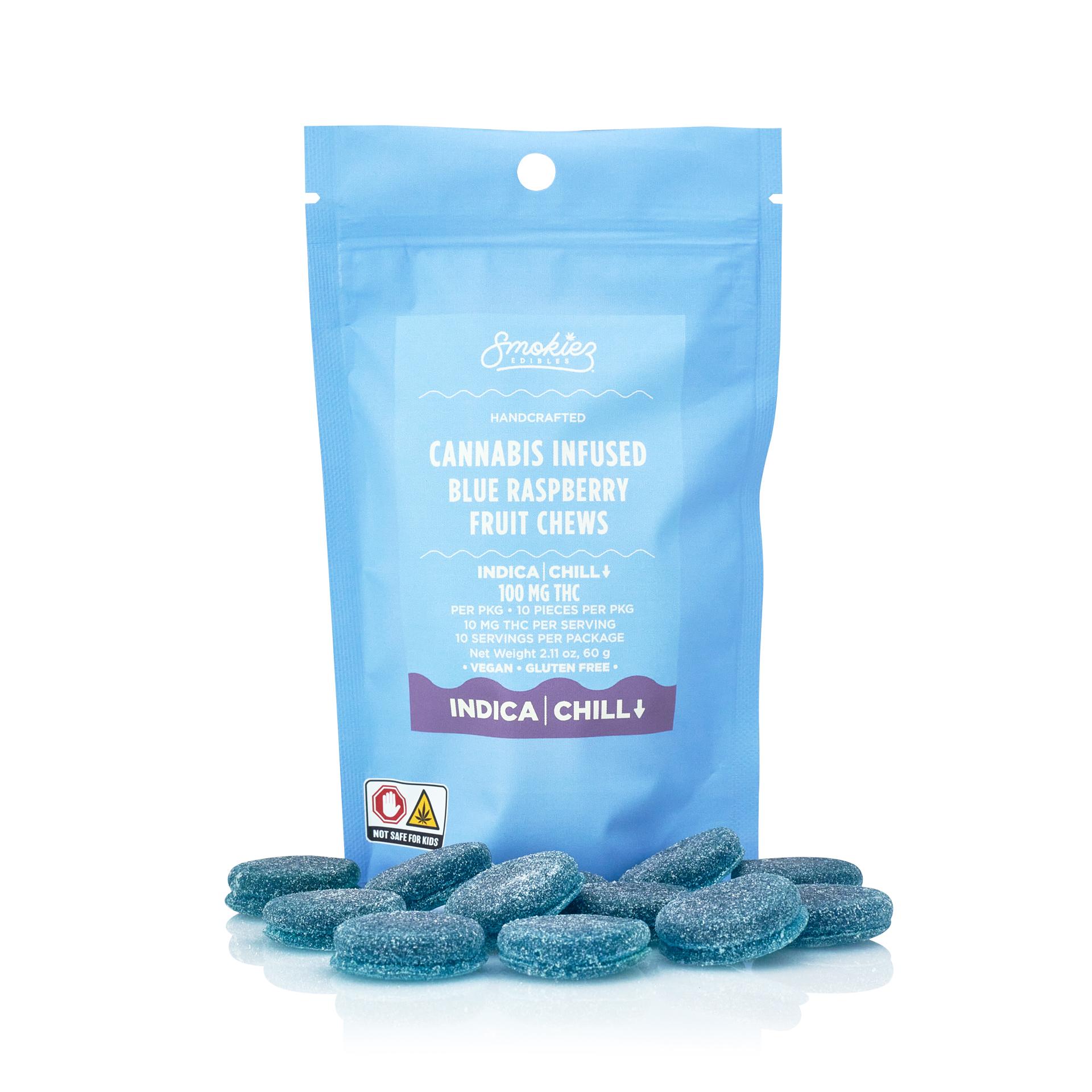 Photograph of product: Sweet Blue Raspberry - Oui'd 10pk | 100mg