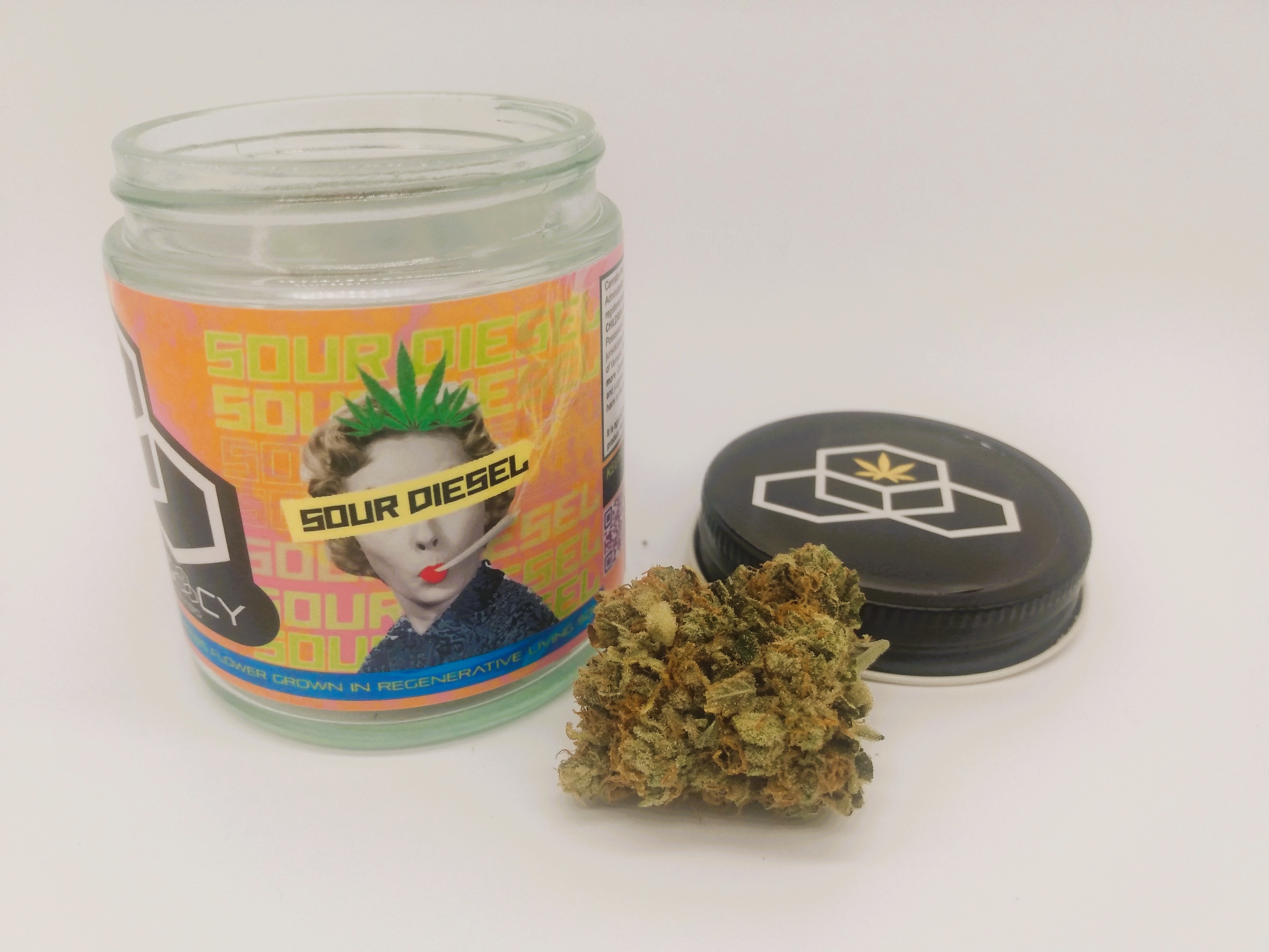 Photograph of Product: Bern Legacy | Sour Diesel | Flower | 3.5g | 24.25% THC