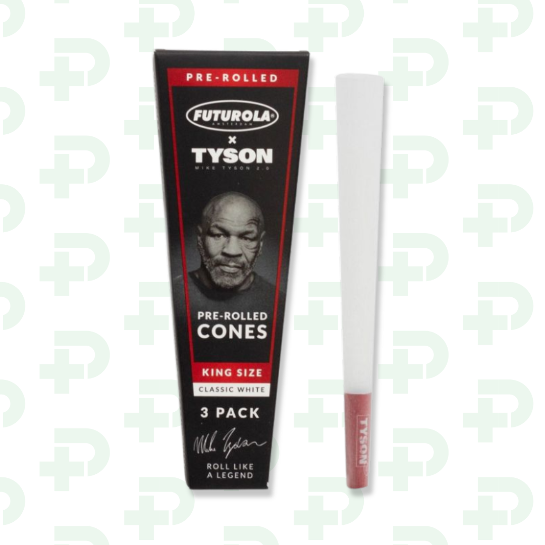 Photograph of product: Futurola x Tyson - King Size Cones 3pk