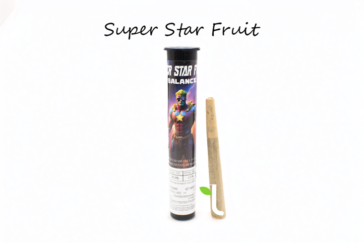 Photograph of product: Fawn River | Super Star Fruit | 1g Preroll