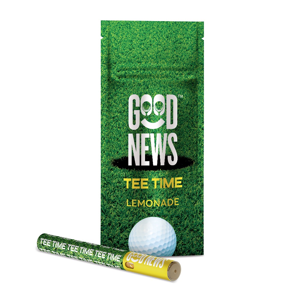Photograph of product: Good News | Disposable | Tee Time Lemonade