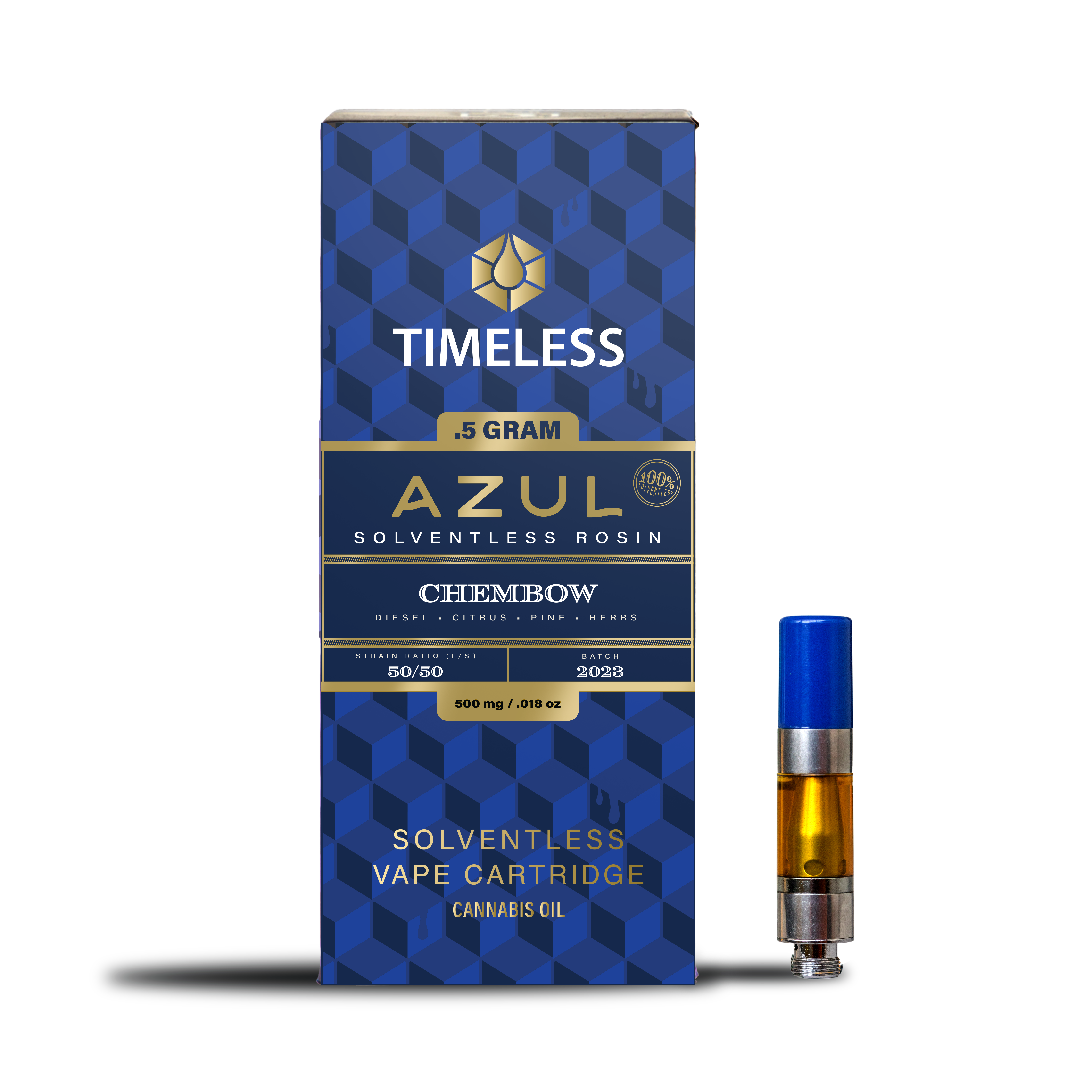 Photograph of product: Baked Alaska Live Rosin Cartridge