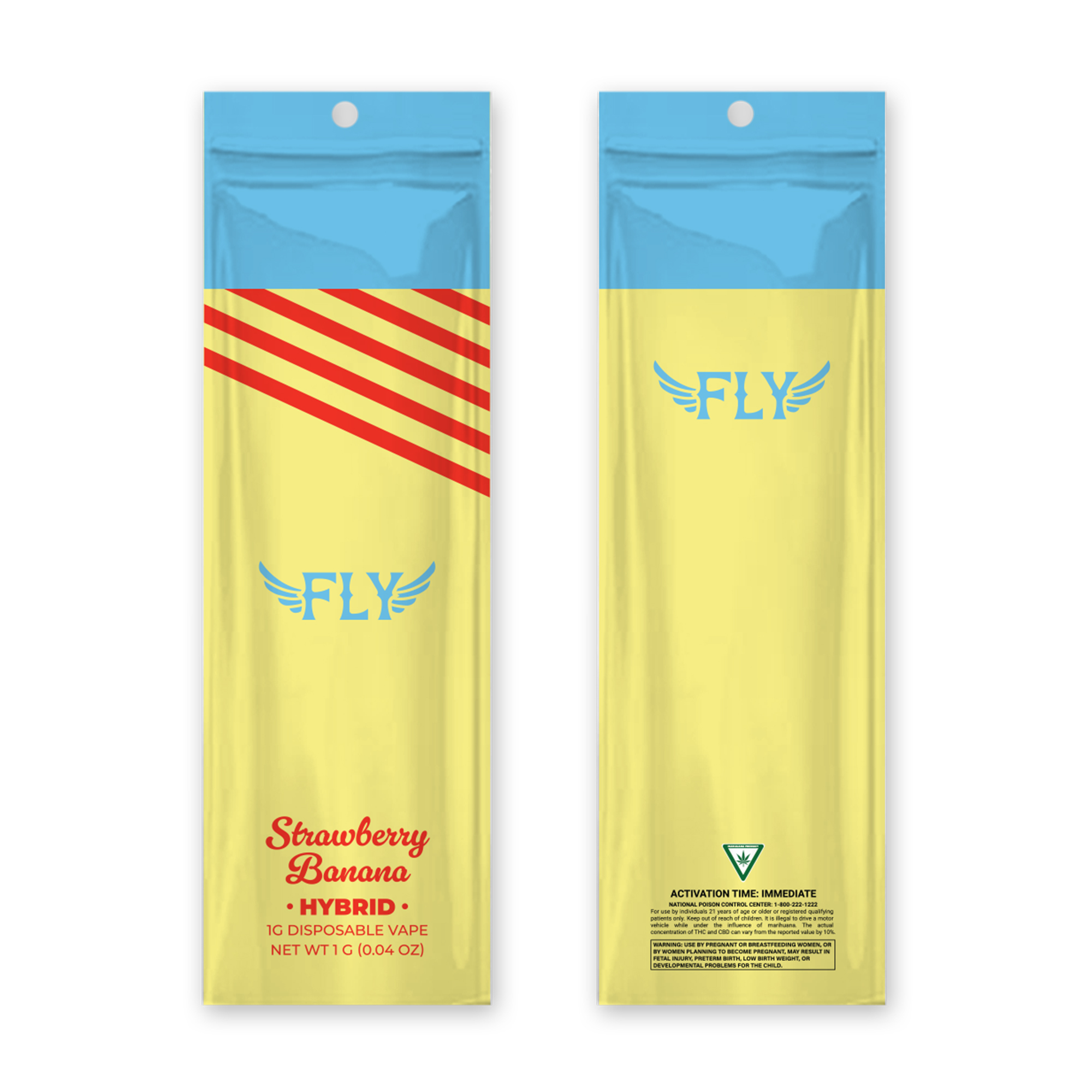 Photograph of product: Fly - Disposable - Strawberry Banana