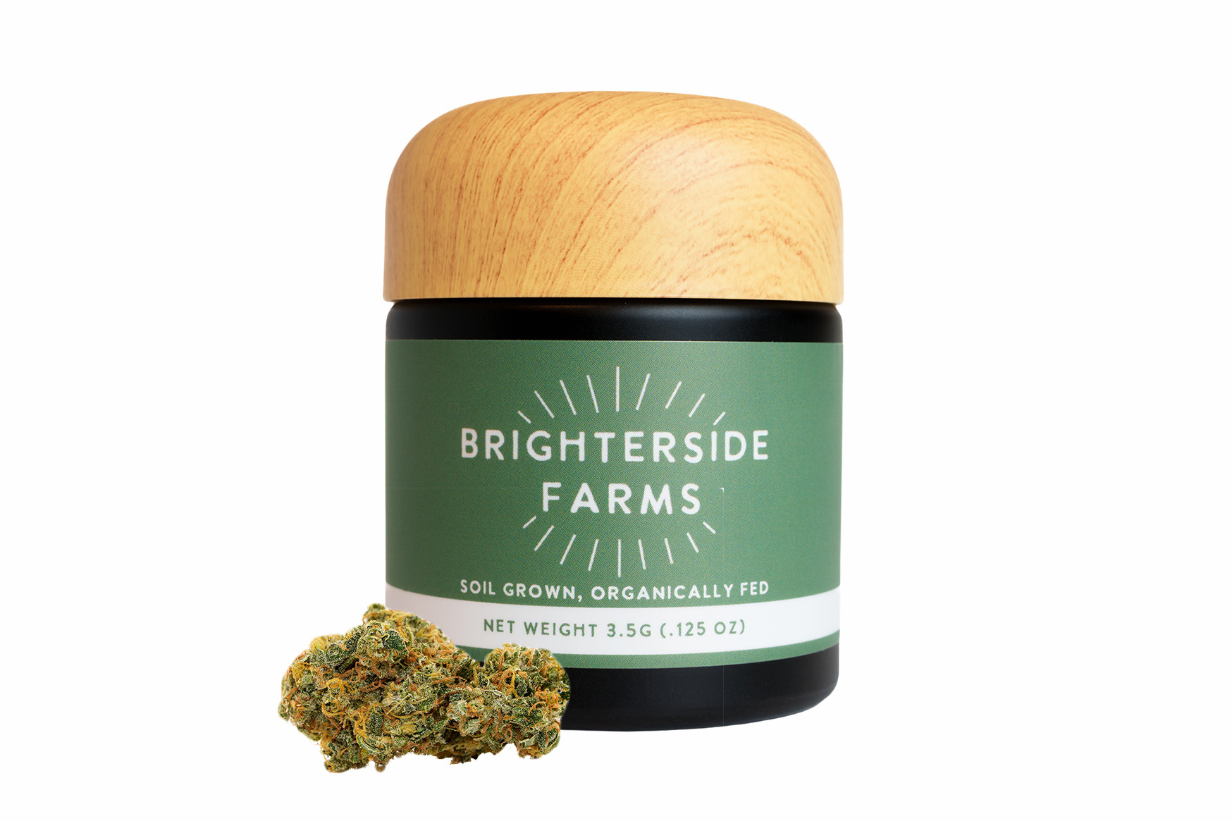 Photograph of product: Brighterside Farms | Elvis | 3.5g
