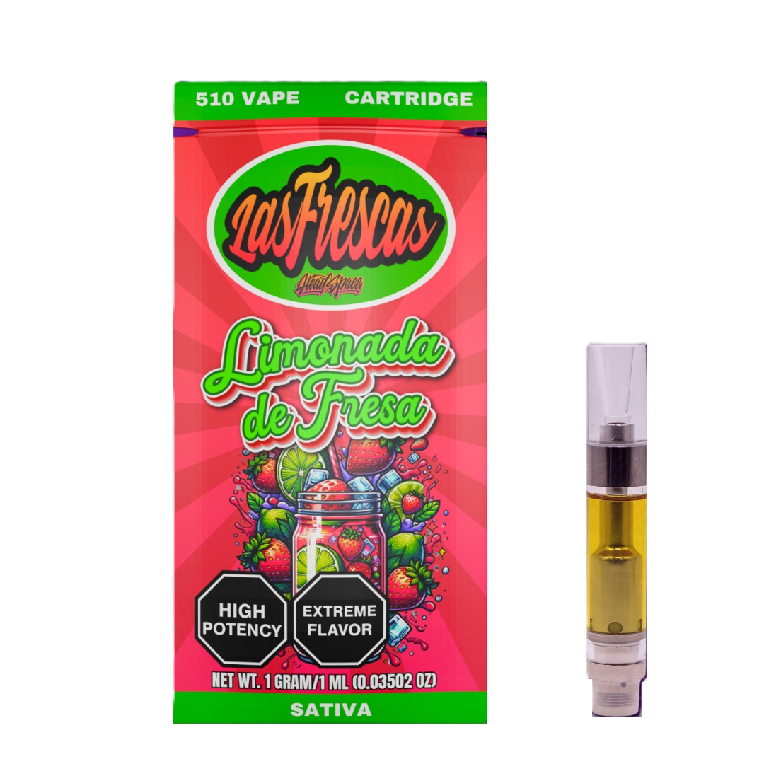 Photograph of product: Limonada de Fresa Cart | 1g | HeadSpace