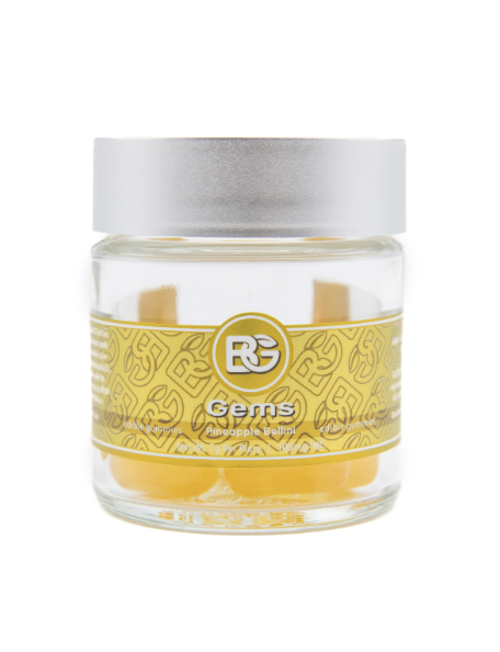 Photograph of product: BEDFORD GROW PINEAPPLE BELLINI 5PK GEMS 100MG