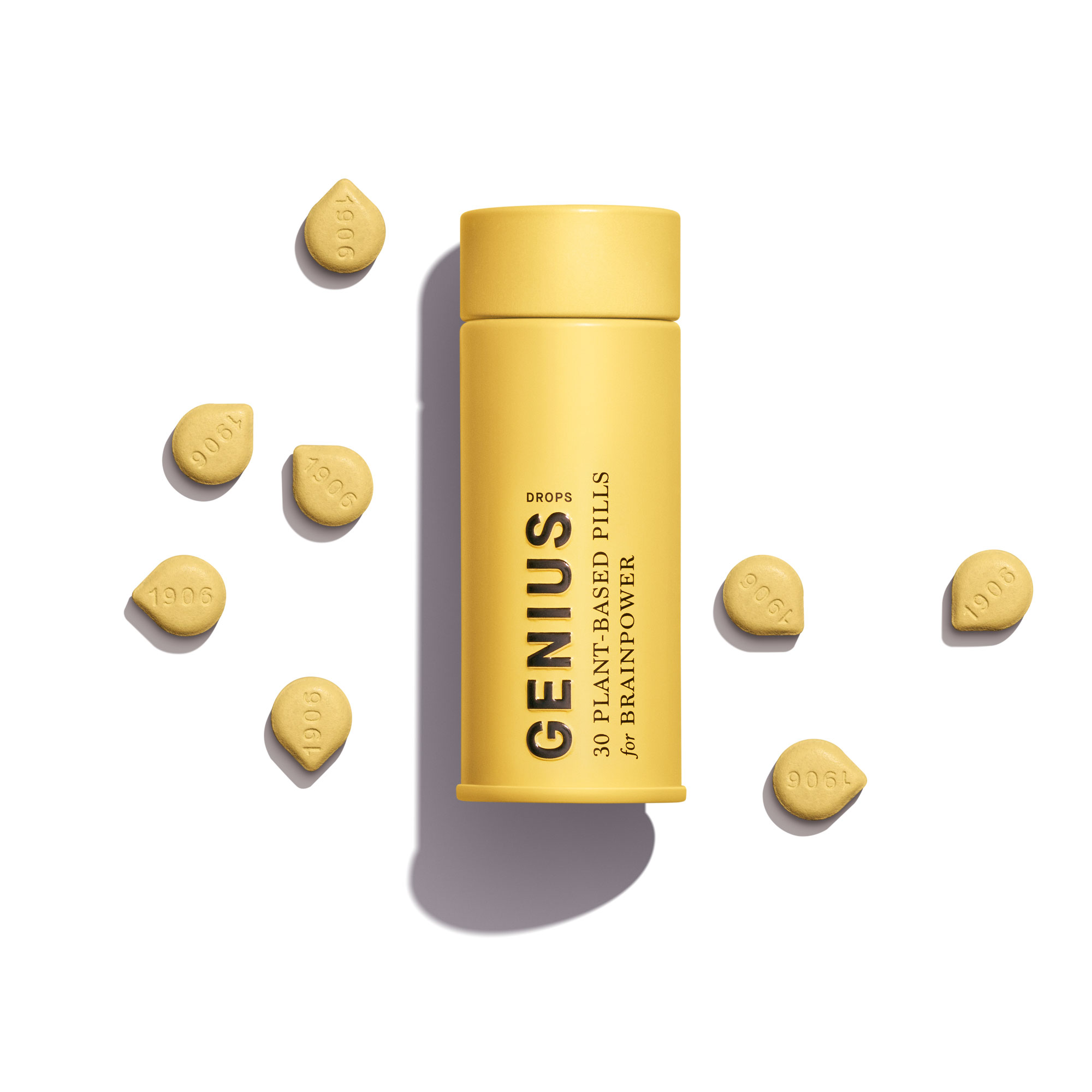 Photograph of product: 1906 New Highs - Genius Tablets - 75mg 30 pack