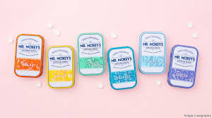 Photograph of product: MOXEY MINTS | RELAX | 2:1 | 100MG TH-oui : 200MG CBD