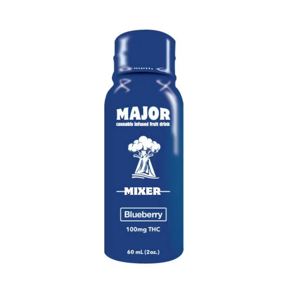Photograph of product: Major Blueberry Beverage Mixers - 100mg