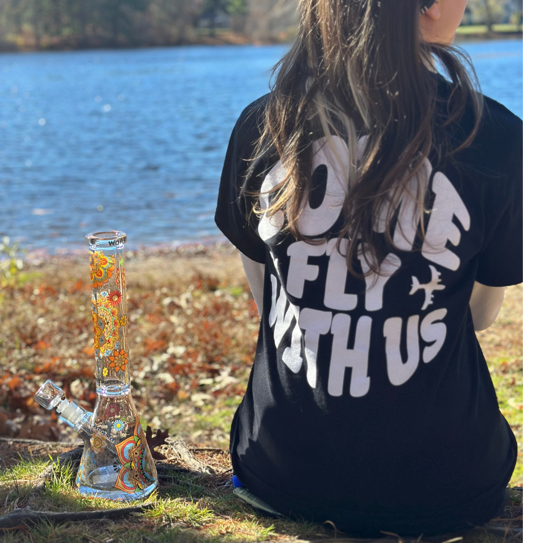 Photograph of product: High Hopes | Come Fly With Us T-shirt