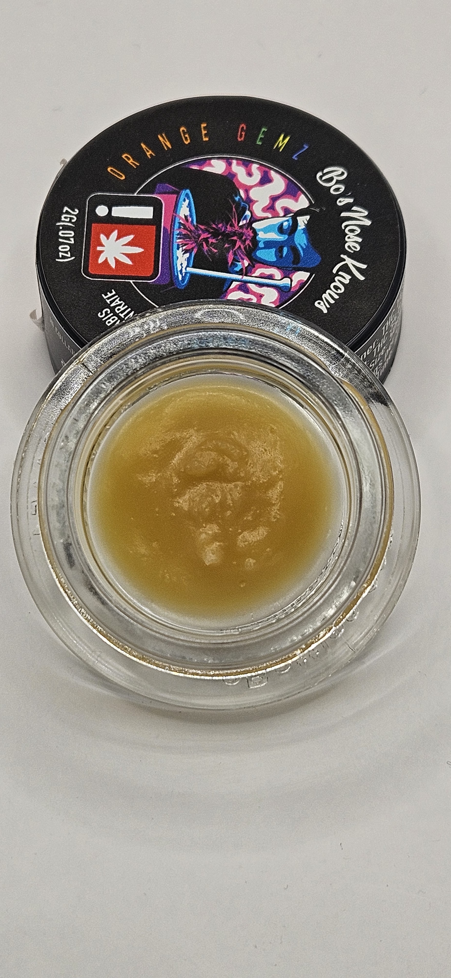 Photograph of product: BNK - Orange Gemz Rosin