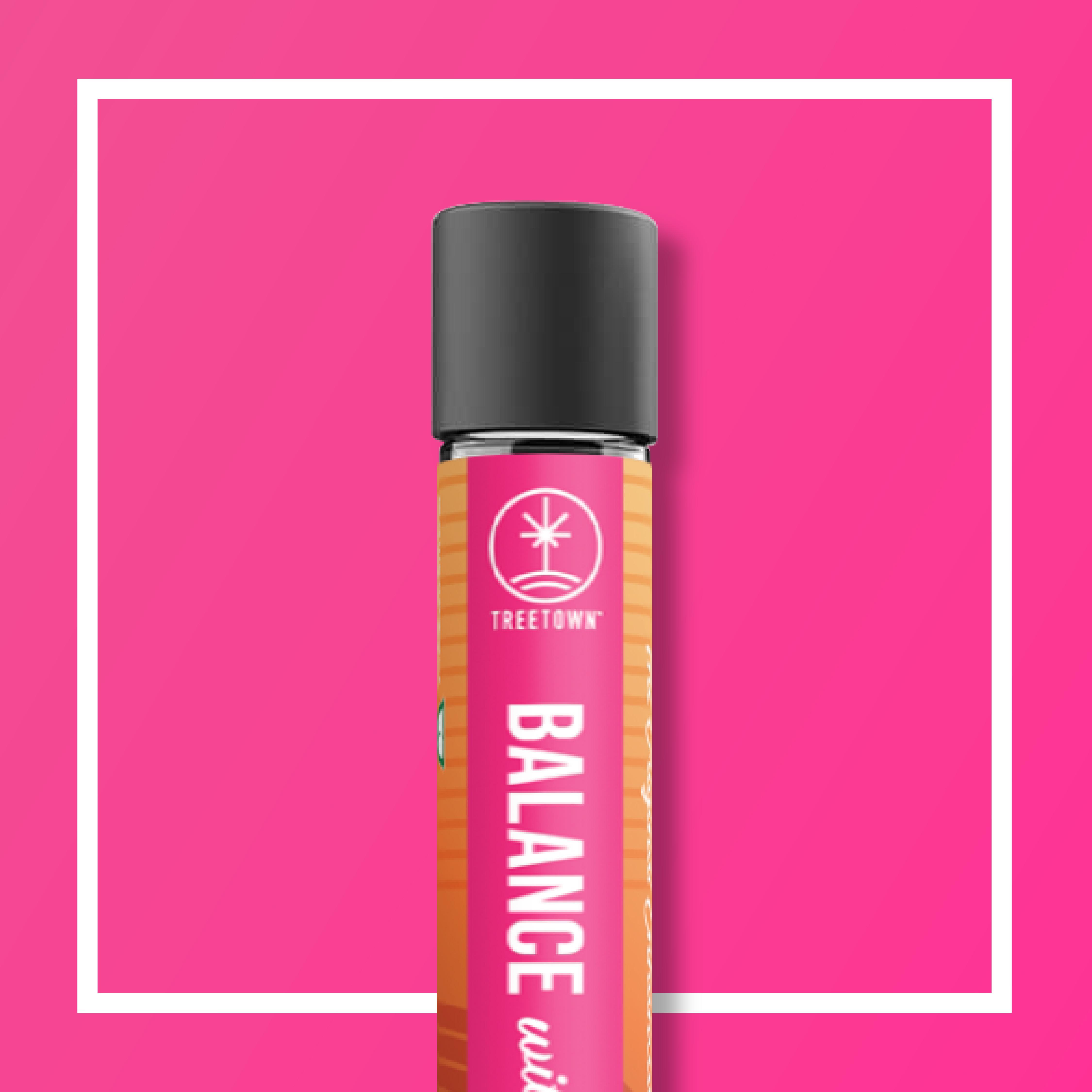 Photograph of product: Tree Town BALANCE | Banana Acai Mintz | 1:1 TH-oui:CBD Infused Preroll