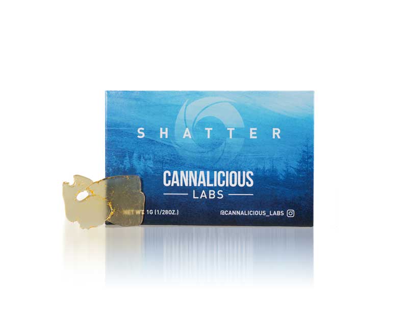Photograph of product: Cannalicious - Shatter - Kush Berry