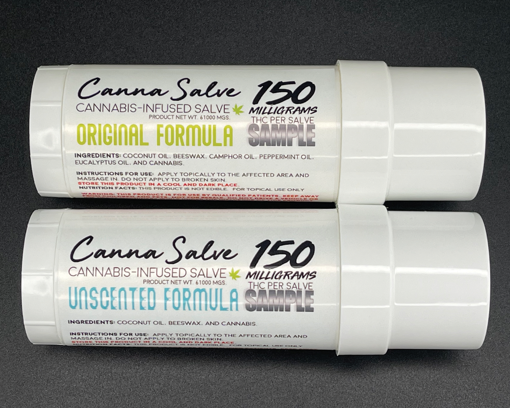 Photograph of product: Budder Pros CannaSalve - Original 100mg