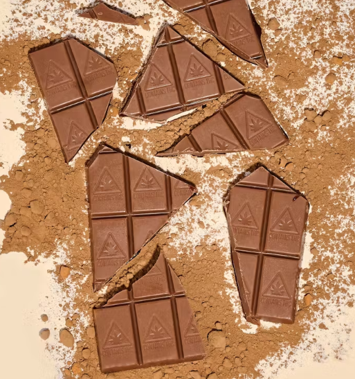 Photograph of product: 413 Milk Chocolate | Fast Onset | Full Spectrum | 100mg | Berkshire Roots