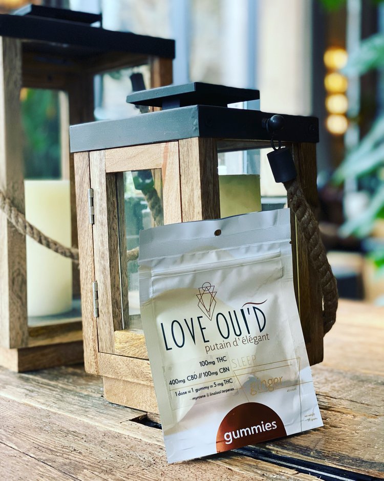 Photograph of Product: Ginger Sleep Gummies | 20ct. Gummies | Love Oui'd