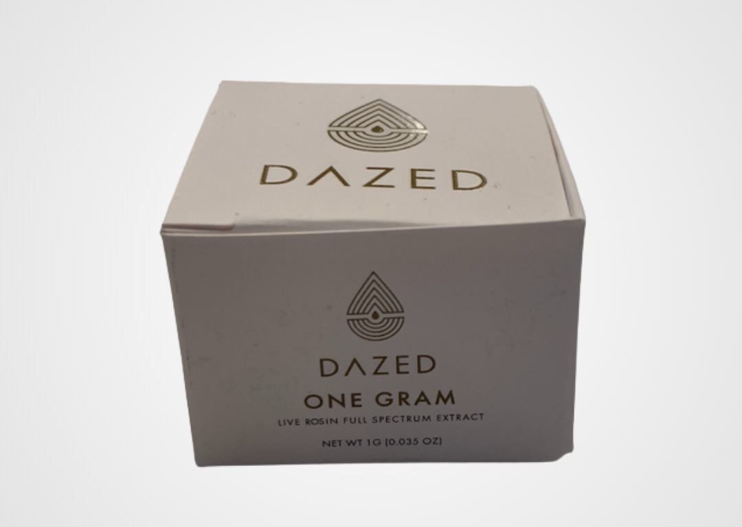 Photograph of product: Dazed - GMO- Rosin