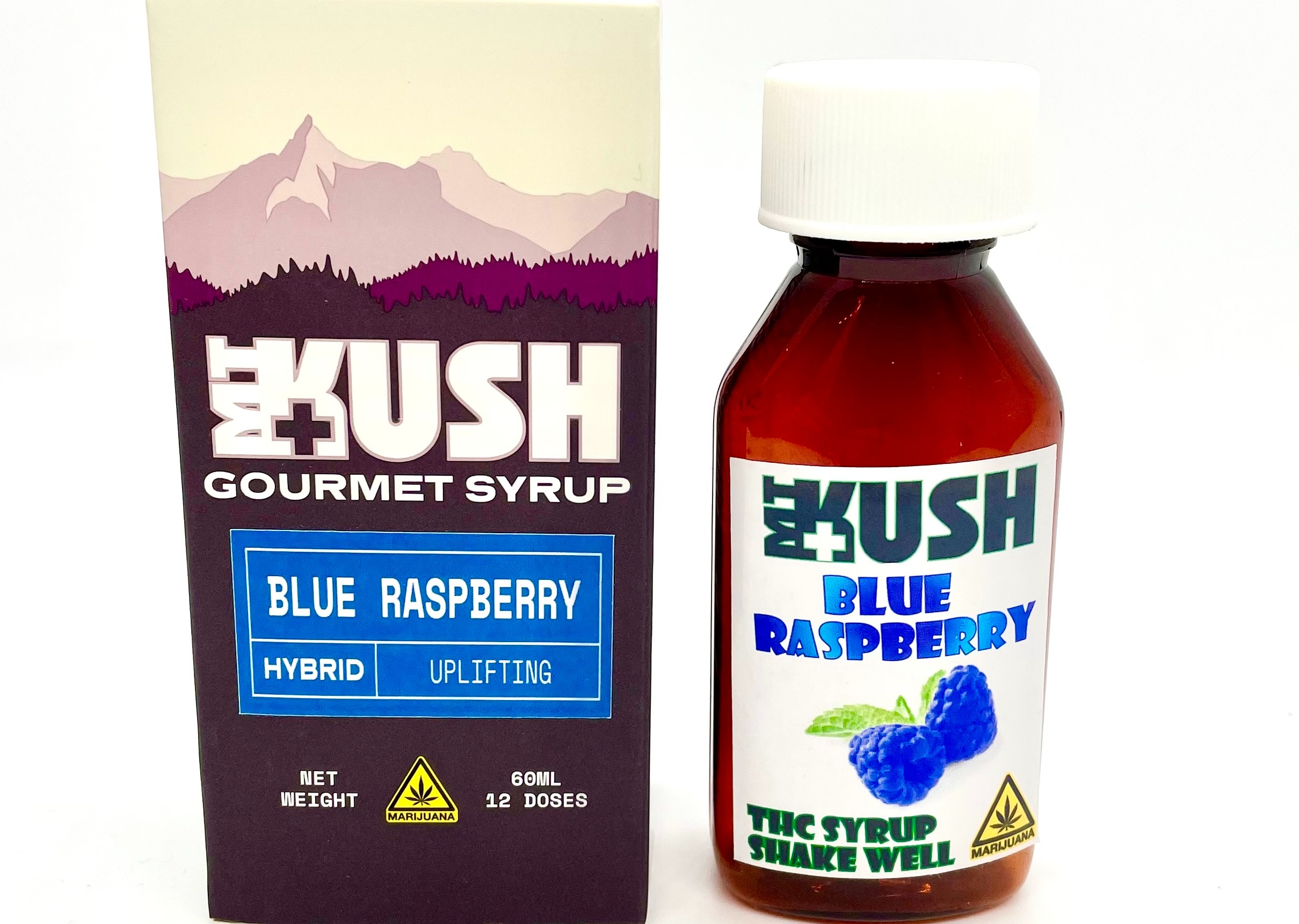 Photograph of product: Blue Raspberry Syrup | 60 ml.
