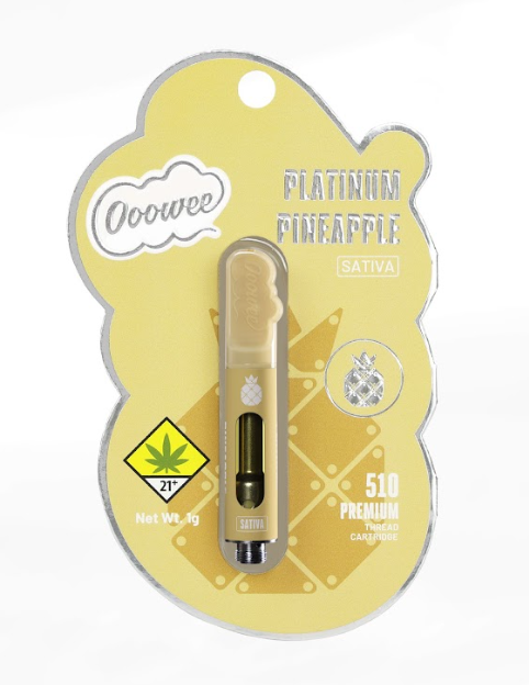 Photograph of product: Ooowee - Platinum Pineapple - Cartridge