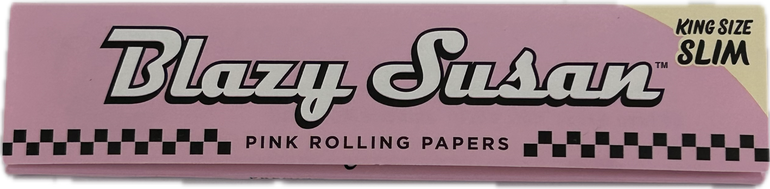 Photograph of product: Blazy Susan Pink King Size Rolling Papers