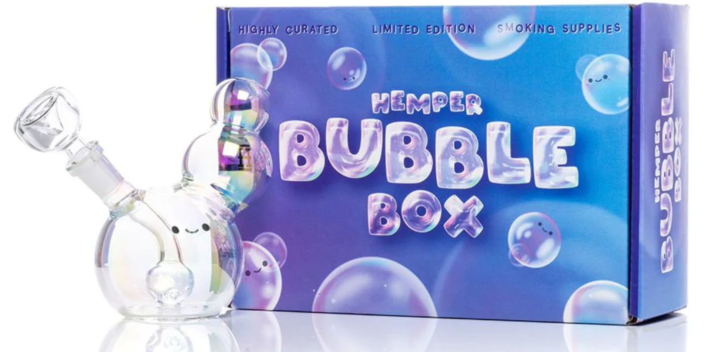 Photograph of product: Hemper | 4.5" Bubble Bong with Bowl "